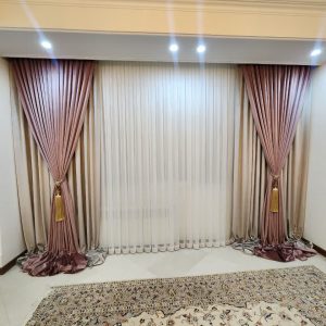 پرده‌ کلاسیک مجلل و لوکس